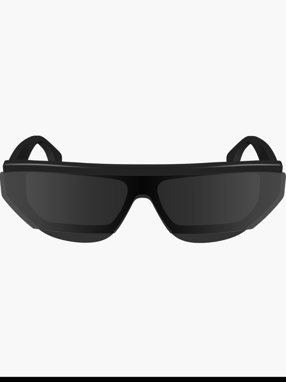 Victoria Beckham Shield Sunglasses – Black | 53mm | Never Worn | Made in Italy